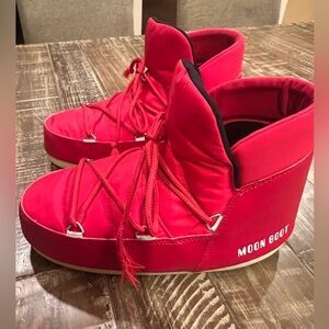 Moon Boot Women's Bold Red Winter Boots